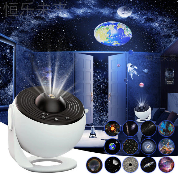 Night Light Galaxy Projector Starry Sky Projector 360 Rotate Planetari ...